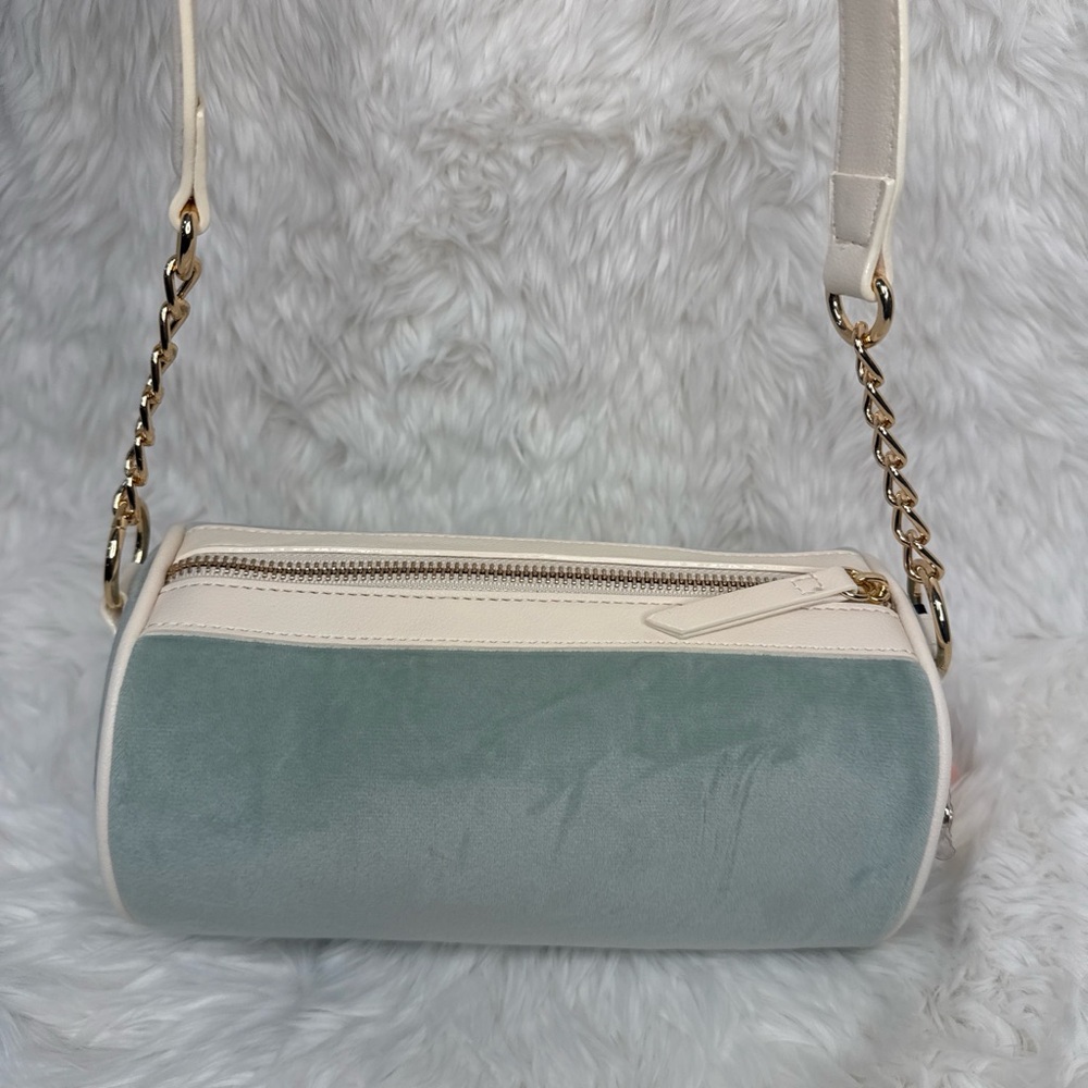 Juicy Couture Mint Green and Cream Shoulder Bag - Picture 3 of 4